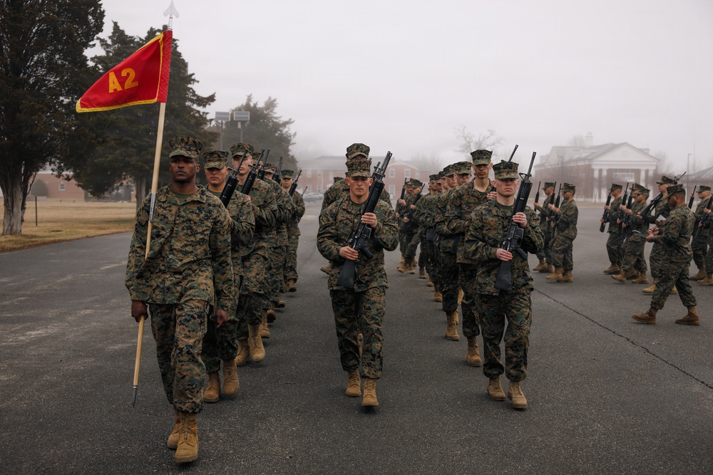 OCC 251 Company A and D Conducts Final Drill