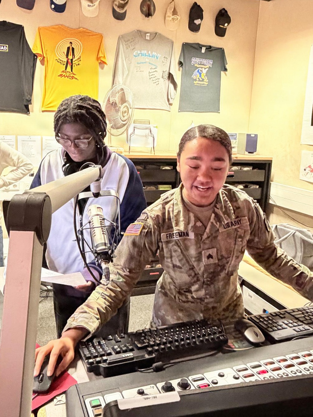 German students explore American media culture at USAG Stuttgart’s Armed Forces Network station