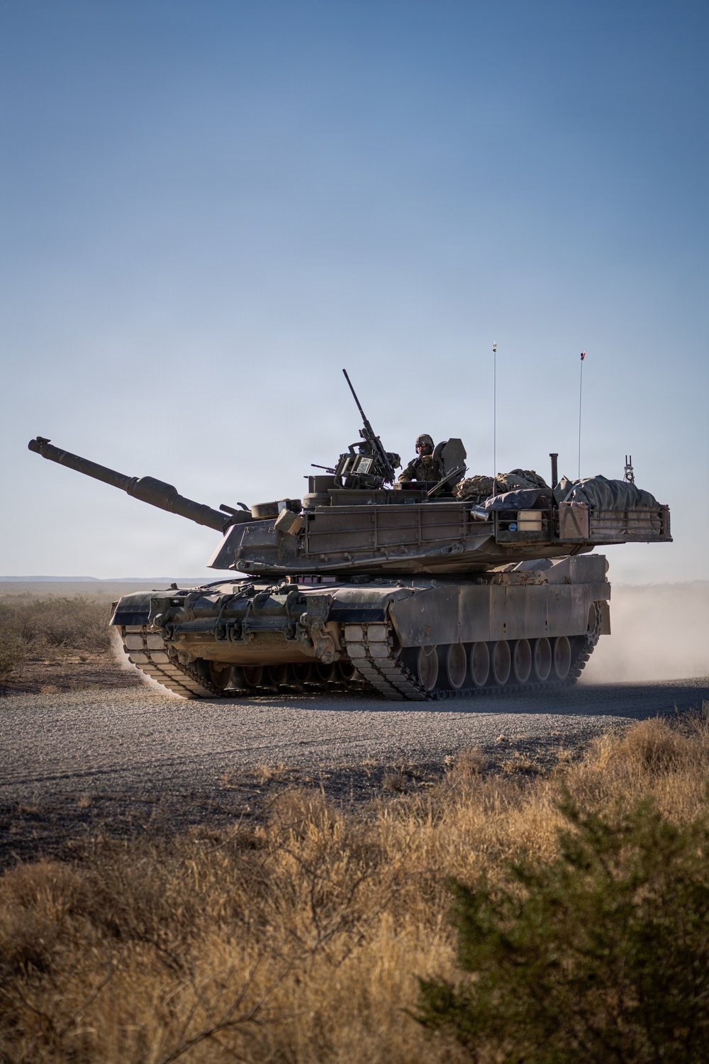1st Armored Division conducts gunnery with newly received M1A2 SEPv3