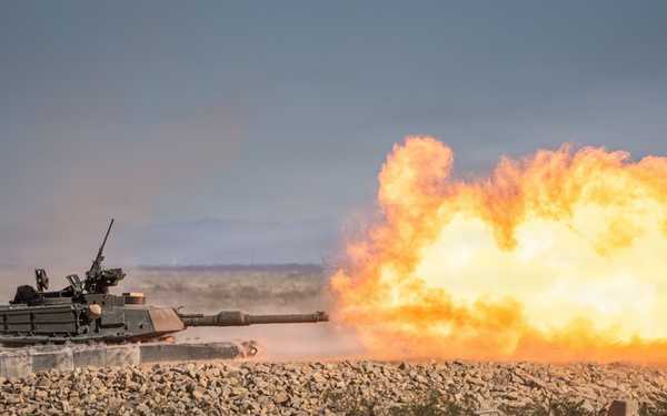 1st Armored Division conducts gunnery with newly received M1A2 SEPv3