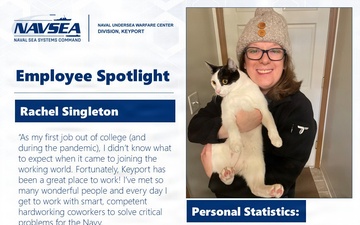 NUWC Division, Keyport Employee Spotlight: Rachel Singleton