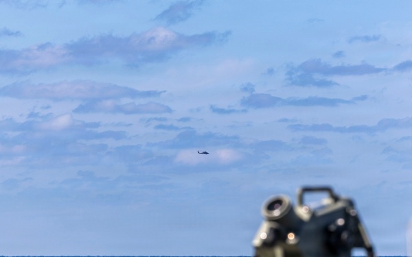 HSM 51 Conducts Surface-to-Air Countermeasures Exercise with USS Dewey