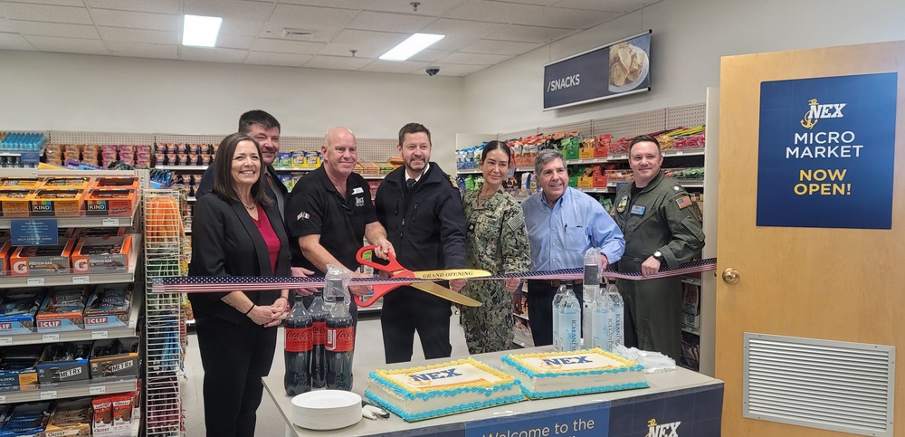 Navy Exchange Service Command Opens First Expeditionary Micro Market