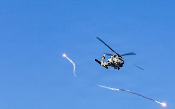 HSM 51 Conducts Surface-to-Air Countermeasures Exercise with USS Dewey