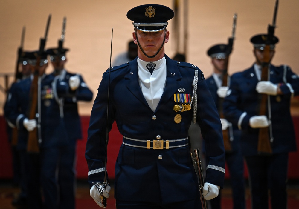 USAF Honor Guard visits Georgia high schools