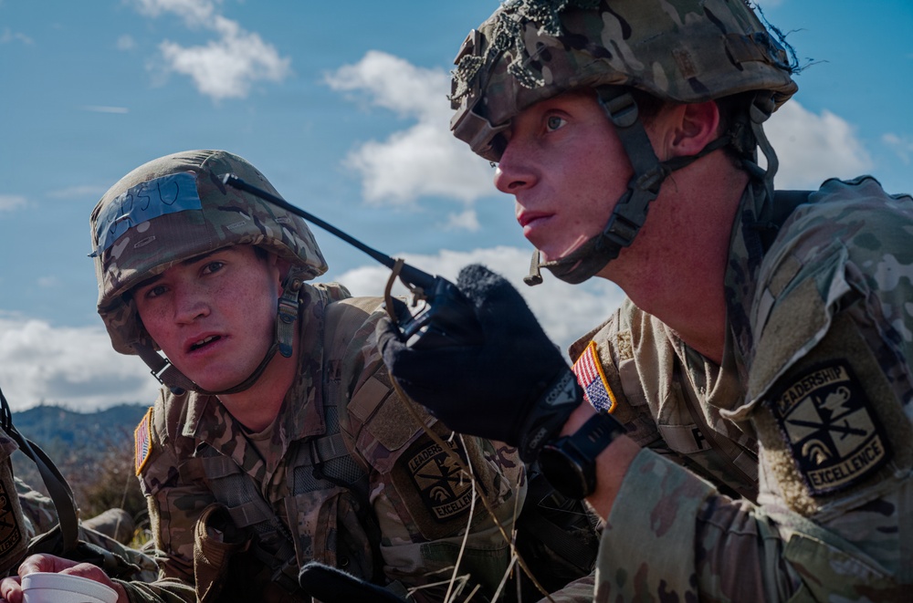 U.S. Army Cadet Command's 8th Brigade taking part in their Ranger Challenge