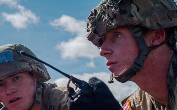 U.S. Army Cadet Command's 8th Brigade taking part in their Ranger Challenge