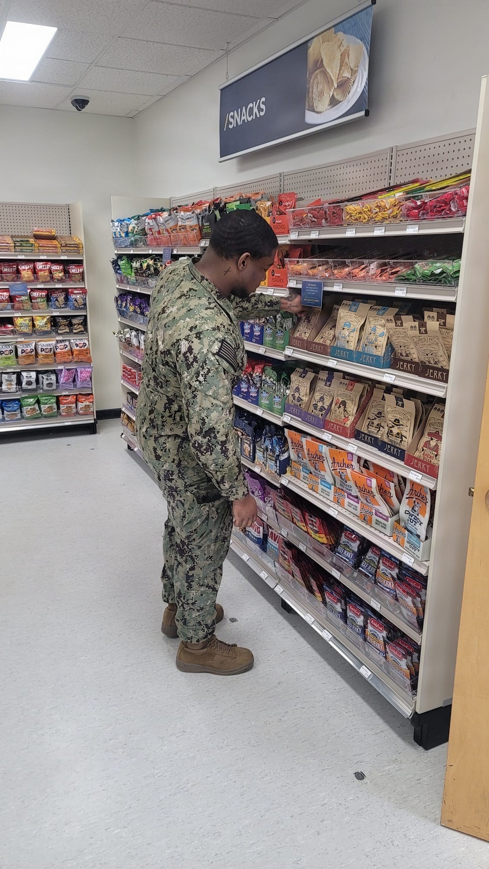 Navy Exchange Service Command Opens First Expeditionary Micro Market