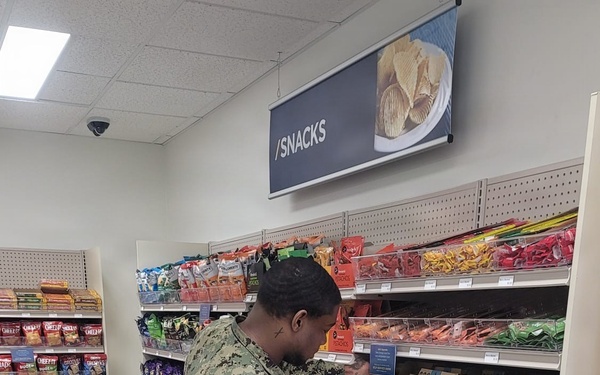 Navy Exchange Service Command Opens First Expeditionary Micro Market