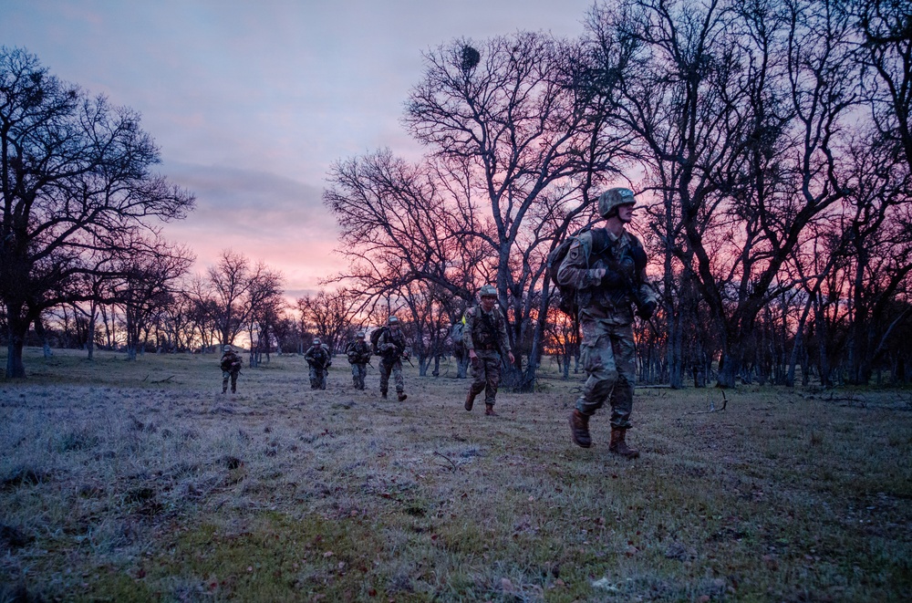 U.S. Army Cadet Command's 8th Brigade taking part in their Ranger Challenge