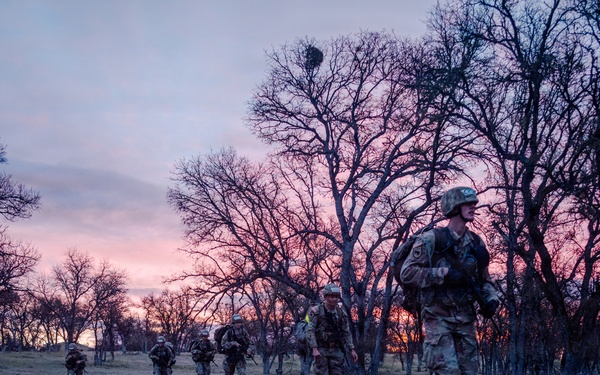 U.S. Army Cadet Command's 8th Brigade taking part in their Ranger Challenge