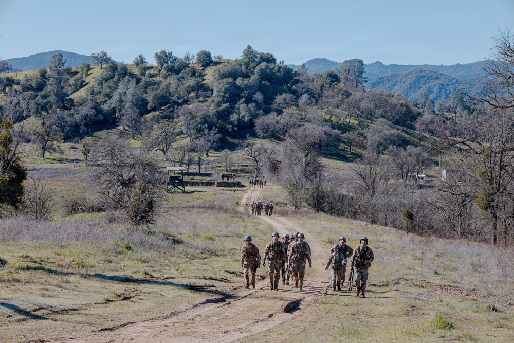U.S. Army Cadet Command's 8th Brigade taking part in their Ranger Challenge