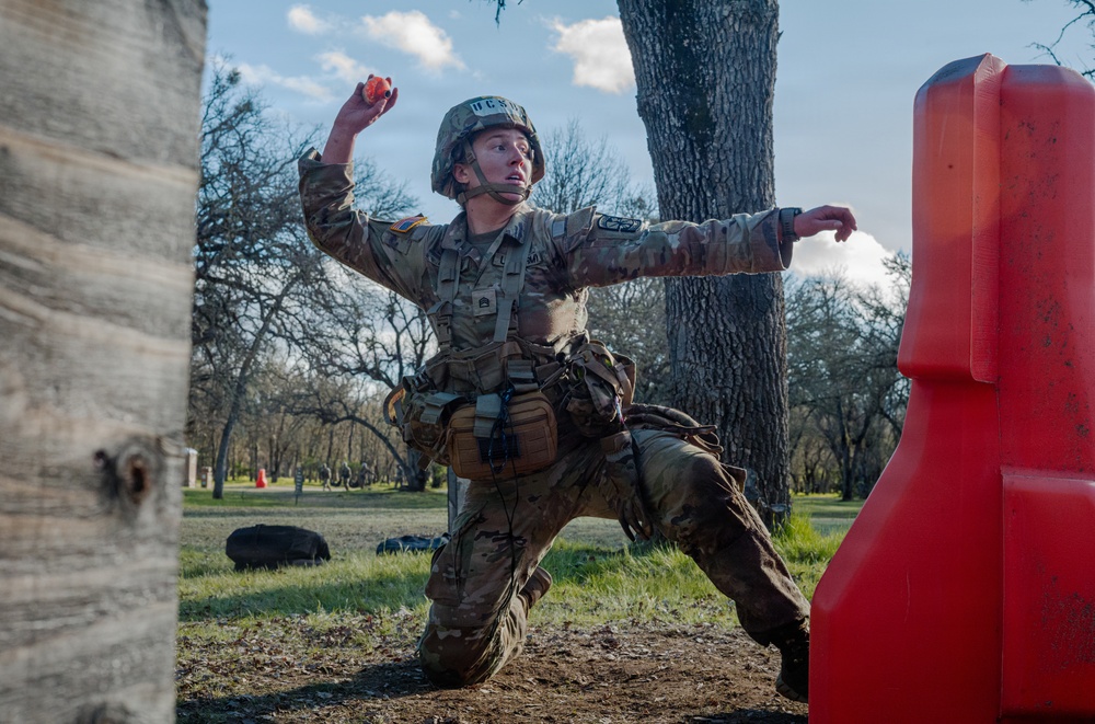 U.S. Army Cadet Command's 8th Brigade taking part in their Ranger Challenge