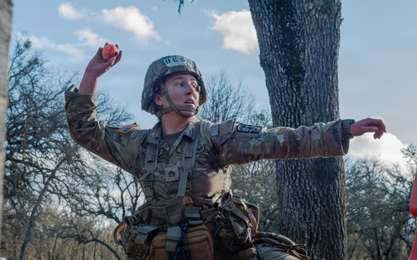 U.S. Army Cadet Command's 8th Brigade taking part in their Ranger Challenge