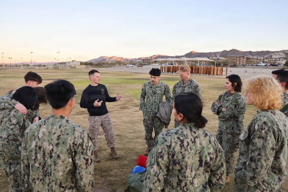 Twentynine Palms Sailors strengthen warrior ethos, increase lethality through Marine Corps Martial Arts Program