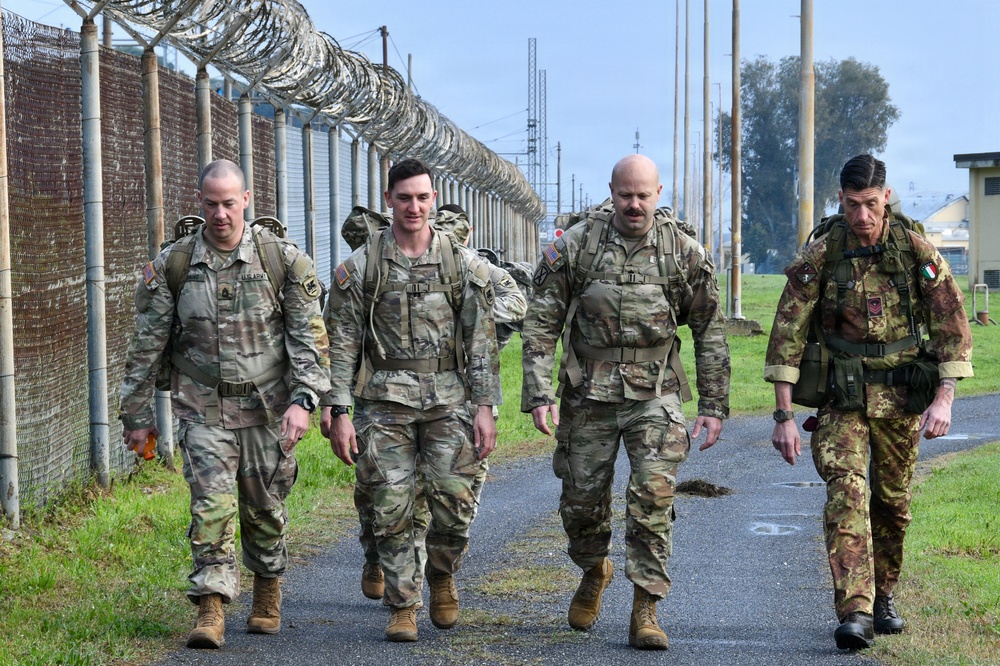 HHC Soldiers train for the Best Warrior Competition 2026 at Camp Darby