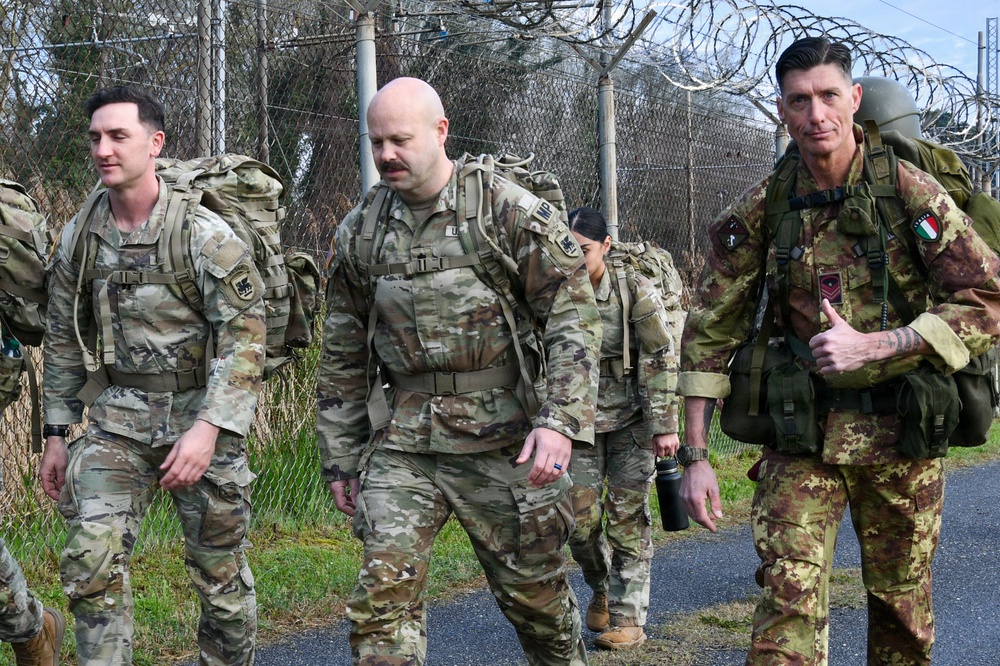HHC Soldiers train for the Best Warrior Competition 2026 at Camp Darby