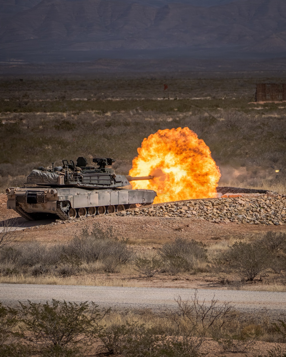1st Armored Division conducts gunnery with newly received M1A2 SEPv3