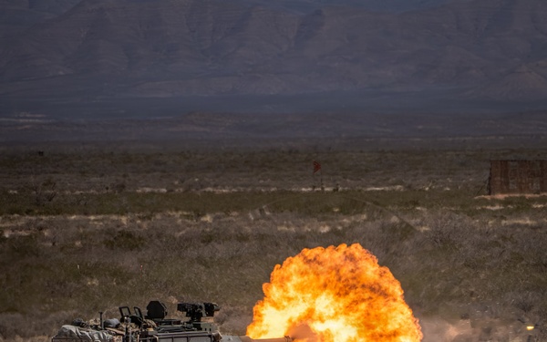 1st Armored Division conducts gunnery with newly received M1A2 SEPv3