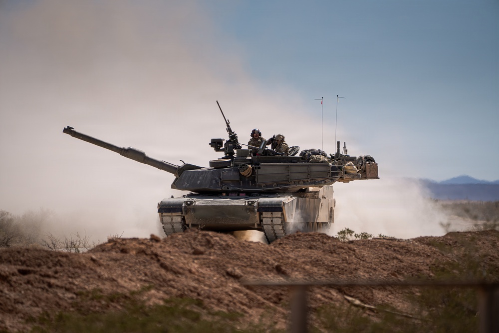 1st Armored Division conducts gunnery with newly received M1A2 SEPv3