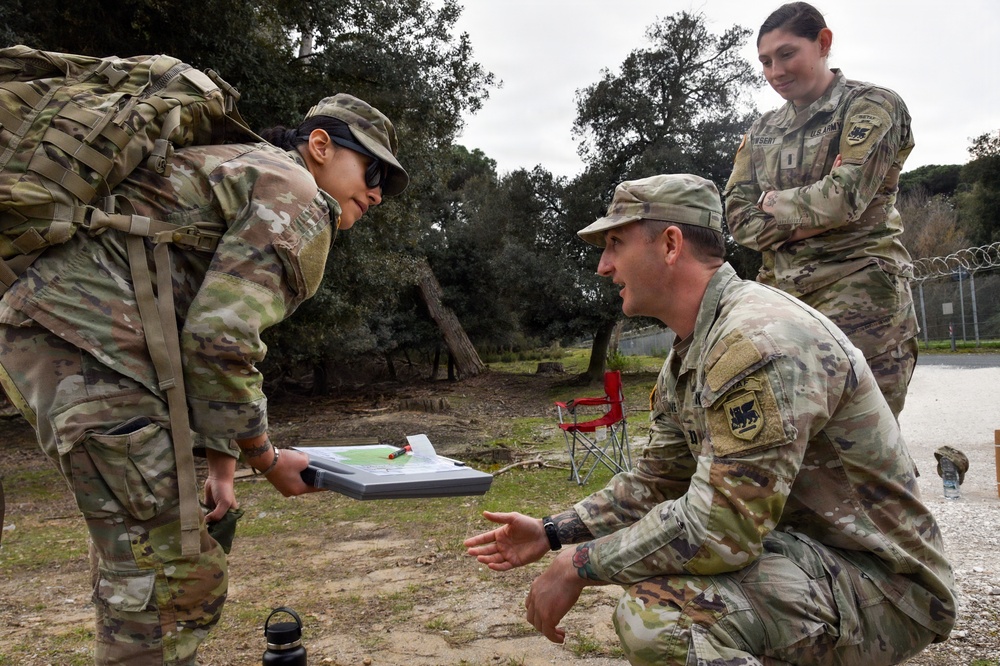 HHC Soldiers train for the Best Warrior Competition 2026 at Camp Darby