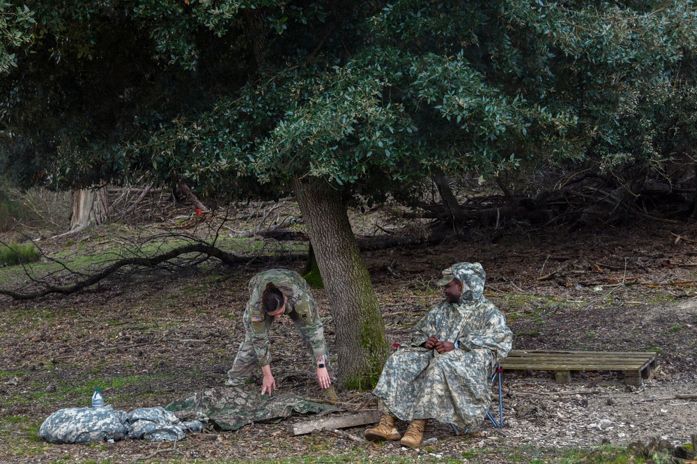 HHC Soldiers train for the Best Warrior Competition 2026 at Camp Darby