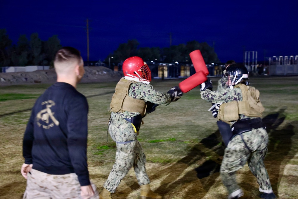 Twentynine Palms Sailors strengthen warrior ethos, increase lethality through Marine Corps Martial Arts Program