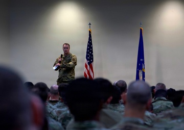 March commander’s calls highlight readiness, recognize Airmen