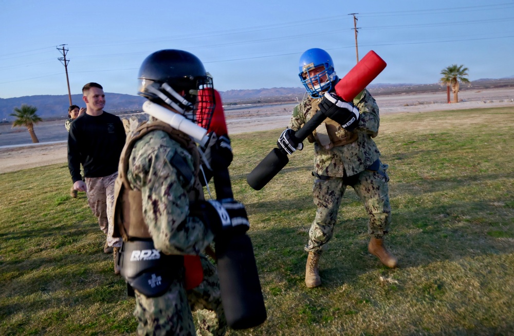 Twentynine Palms Sailors strengthen warrior ethos, increase lethality through Marine Corps Martial Arts Program