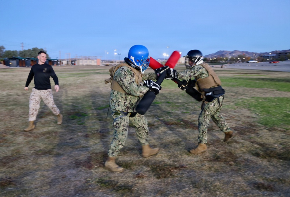 Twentynine Palms Sailors strengthen warrior ethos, increase lethality through Marine Corps Martial Arts Program