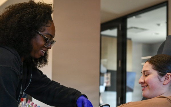Armed Services Blood Program Collects Blood from NSGL
