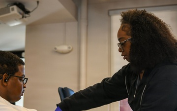 Armed Services Blood Program Collects Blood from NSGL