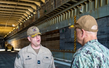 SWOBOSS Visits USS Comstock