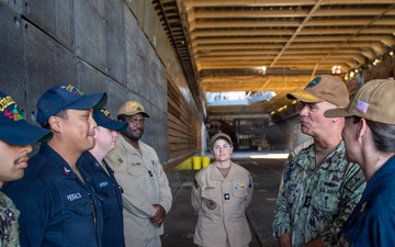 SWOBOSS Visits USS Comstock