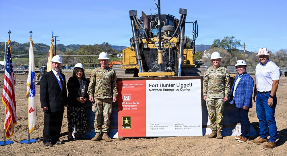 Fort Hunter Liggett Breaks Ground on New Network Enterprise Center