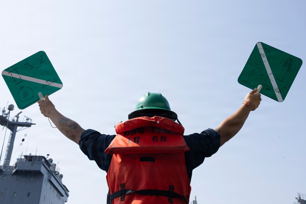 USS Delbert D. Black (DDG 119) Supports Operation Epic Fury