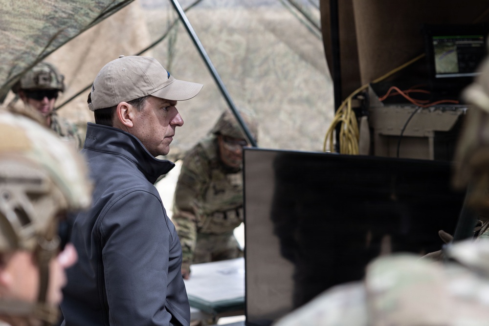 Under Secretary of the Army visits 4ID for NGC2 demonstration
