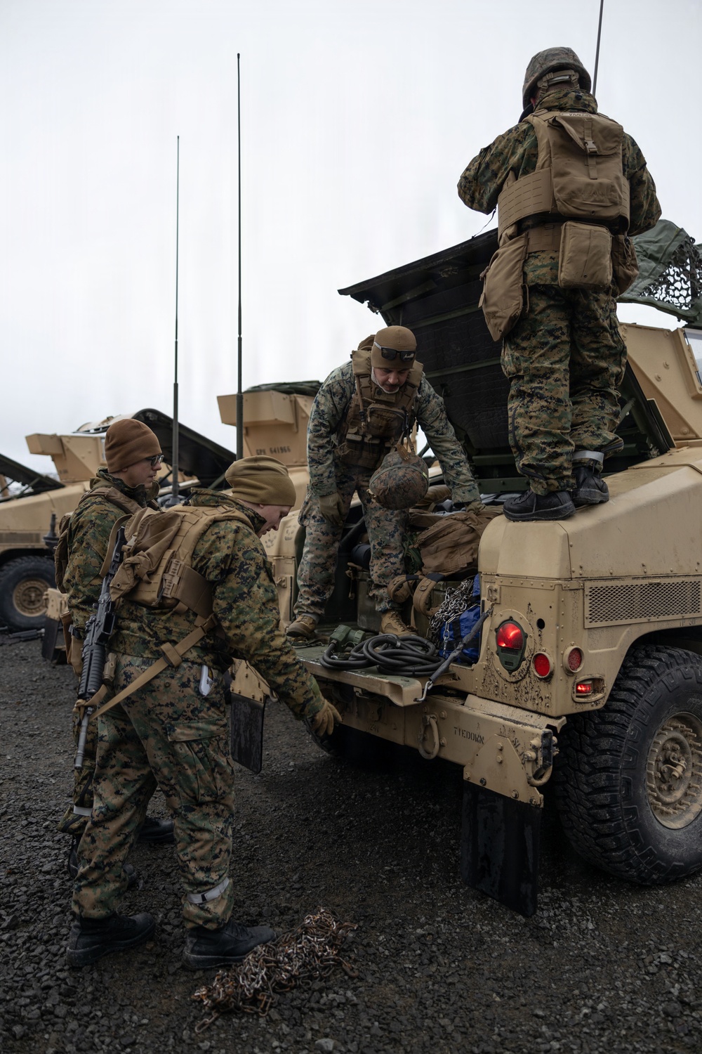 CORE 26| Reserve Marines Conduct Convoy Operations for Arctic Exercise