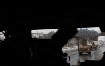 CORE 26| Reserve Marines Conduct Convoy Operations for Arctic Exercise