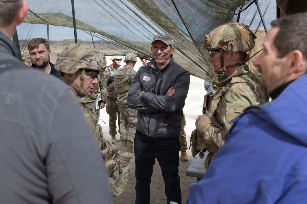 Under Secretary of the Army visits 4ID for NGC2 demonstration