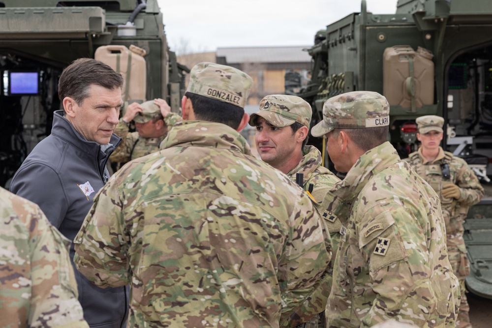 Under Secretary of the Army visits 4ID for NGC2 demonstration