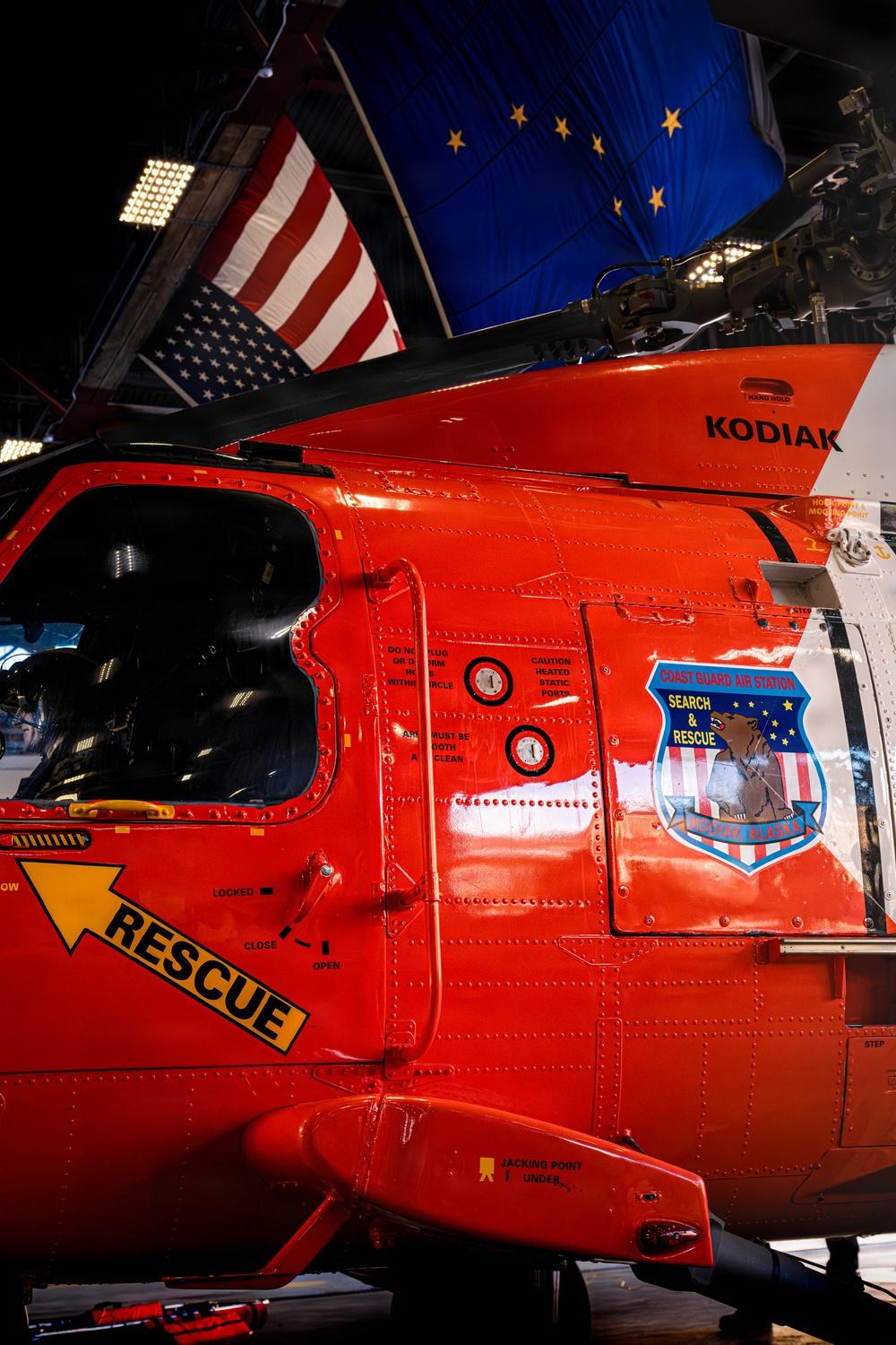 Coast Guard Air Station Kodiak hosts helicopter tours for military partners