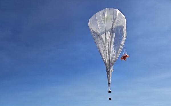 High Altitude Balloon release