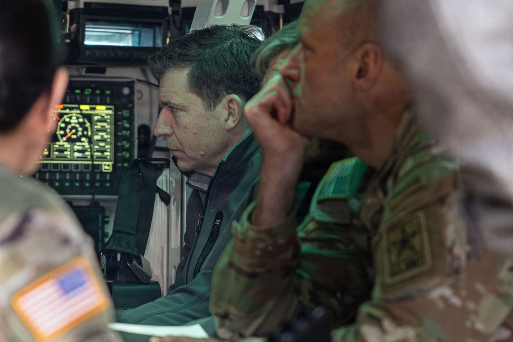 Under Secretary of the Army visits 4ID for NGC2 demonstration