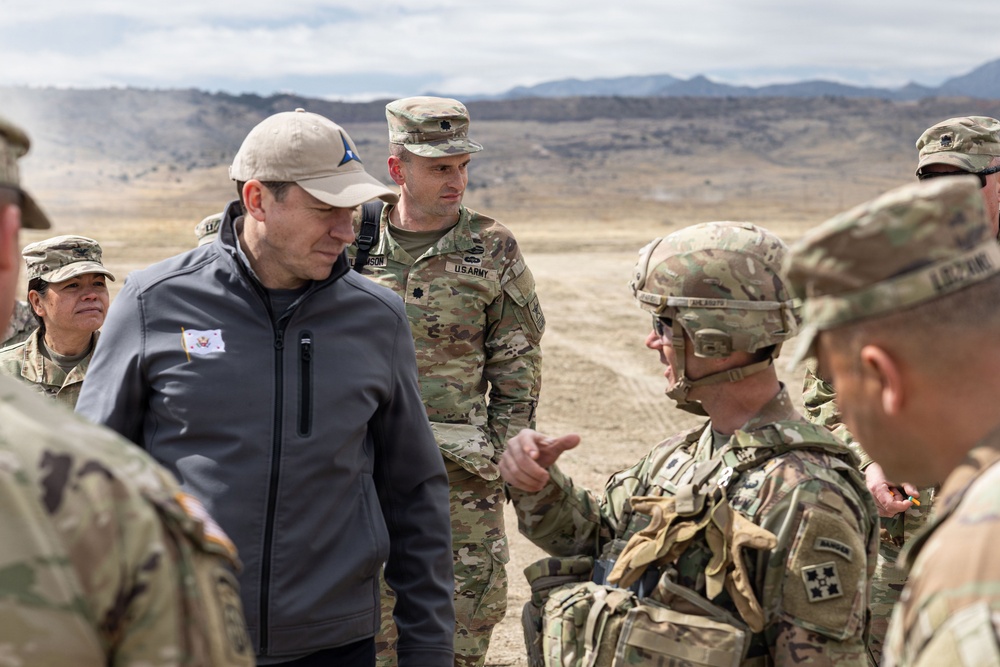 Under Secretary of the Army visits 4ID for NGC2 demonstration
