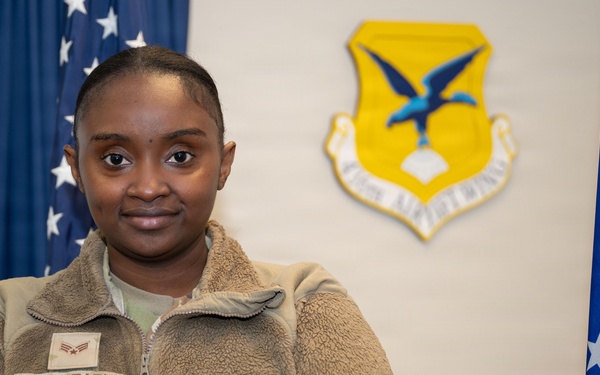 SrA Tori McLeary wins American Legion Spirit of Service Award