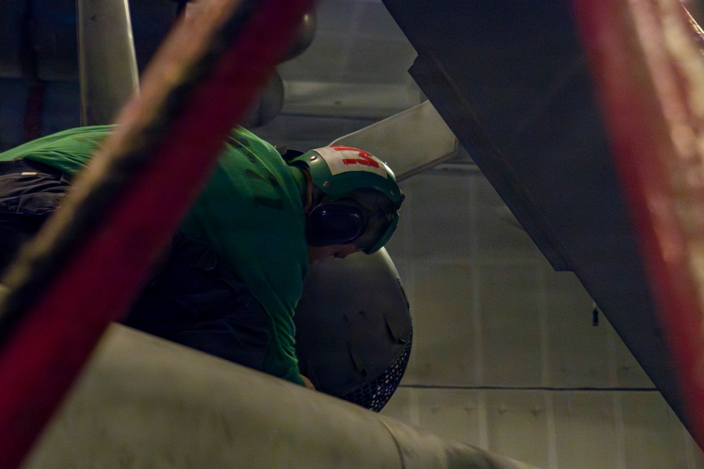 USS Abraham lincoln supports Operation Epic Fury