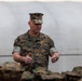 Marines aboard Quantico attend a Battalion Brief