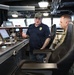 Rear Adm. Benjamin R. Nicholson tours USNS Cody