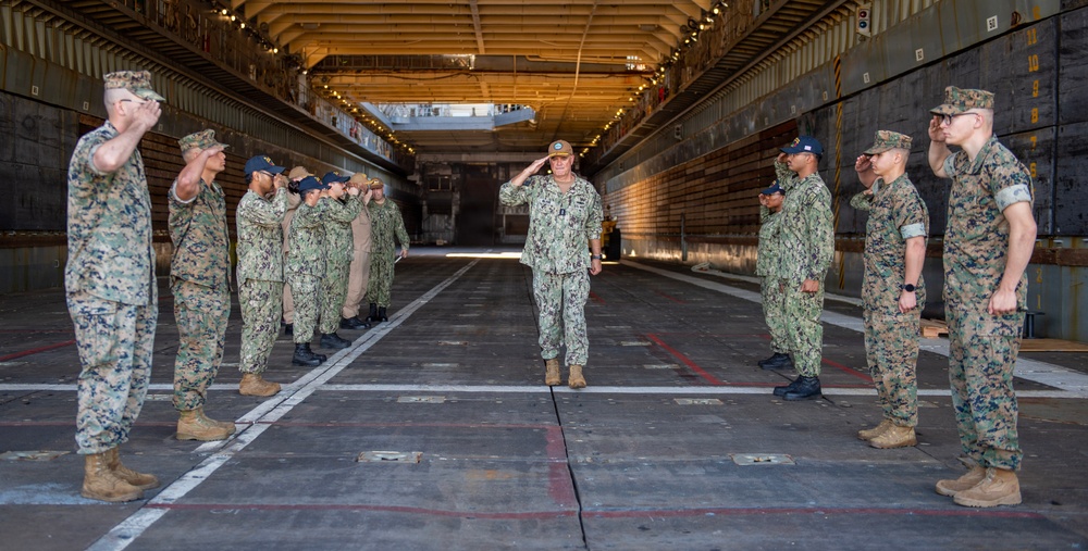 SWOBOSS Visits USS Comstock